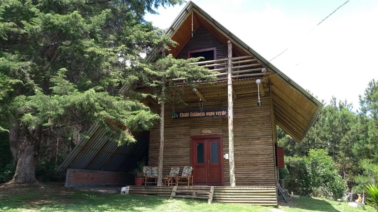 Chale Estancia Ouro Verde Lages Exterior foto