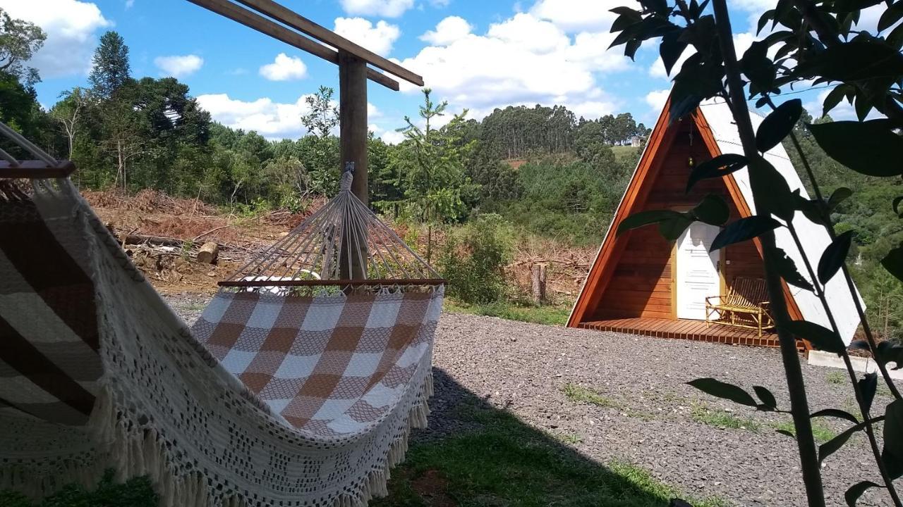 Chale Estancia Ouro Verde Lages Exterior foto